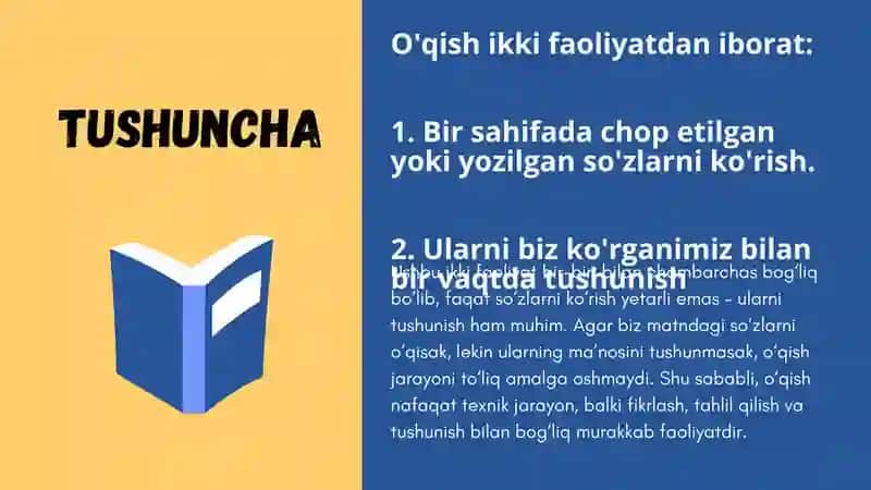 O'qish qobilyatlari 3