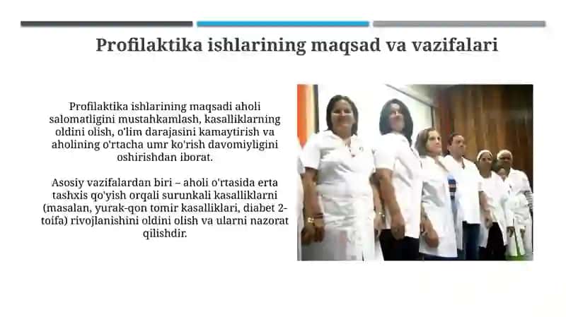 Profilaktika ishlarining maqsadi va vazifalari 3