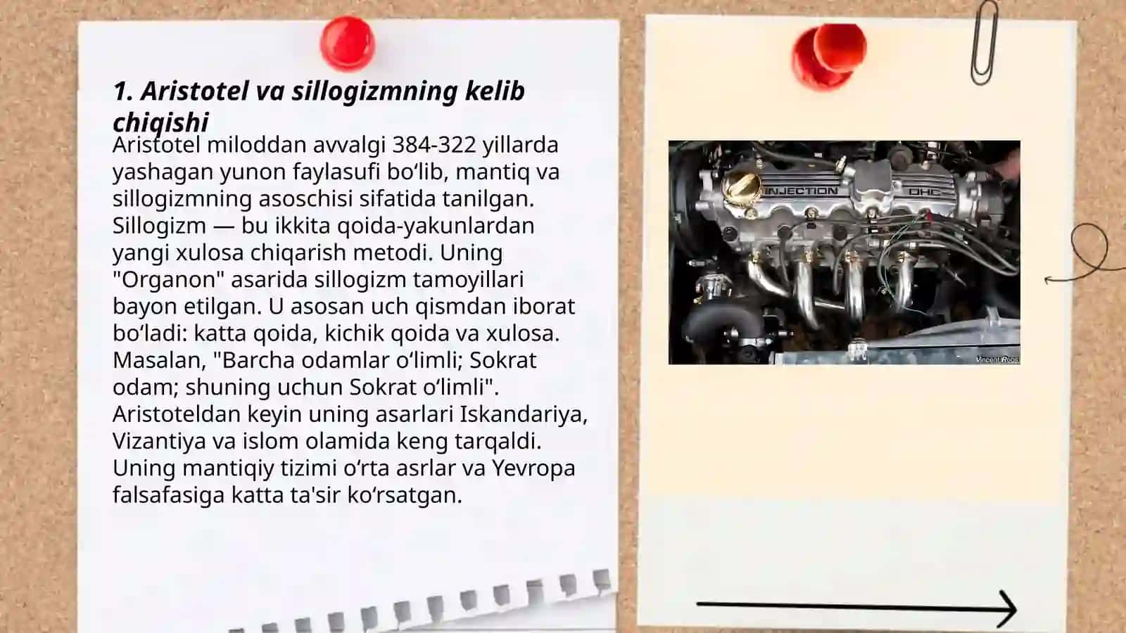 Aristotel sillogizmlari tòĝrisida taqdimot 3