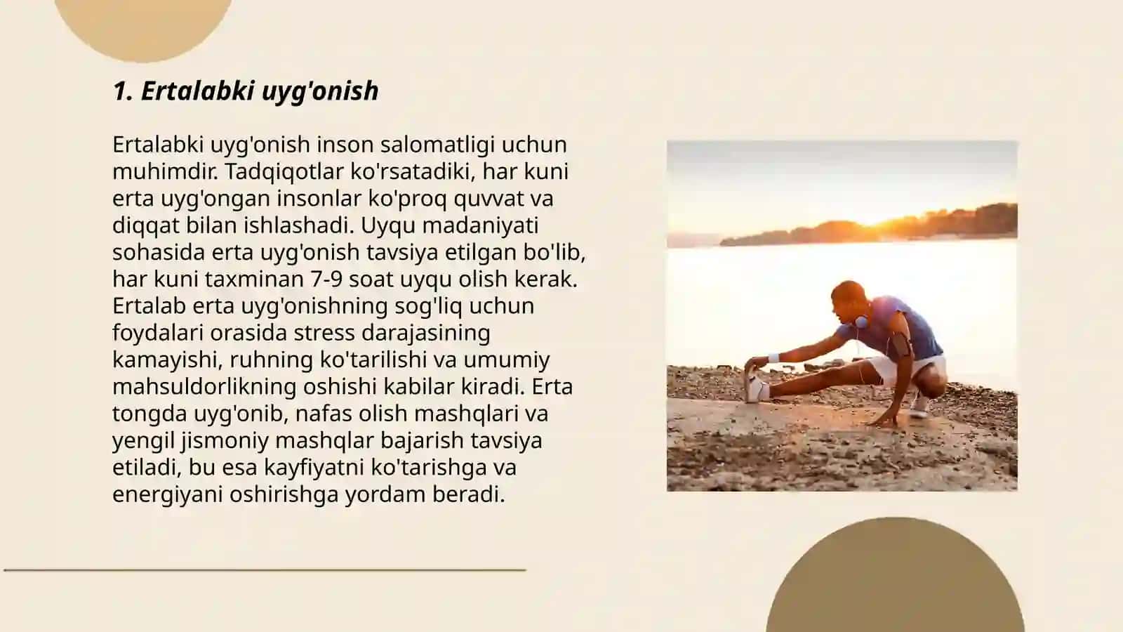 Ertalabki uyg'onish 3