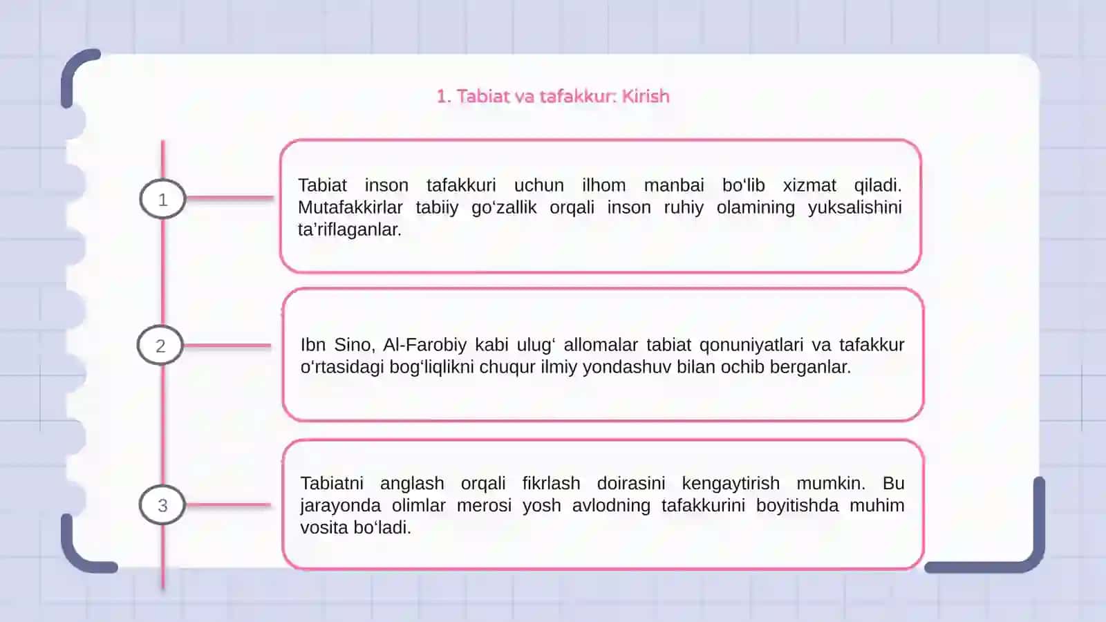Tabiat va tafakkur 3