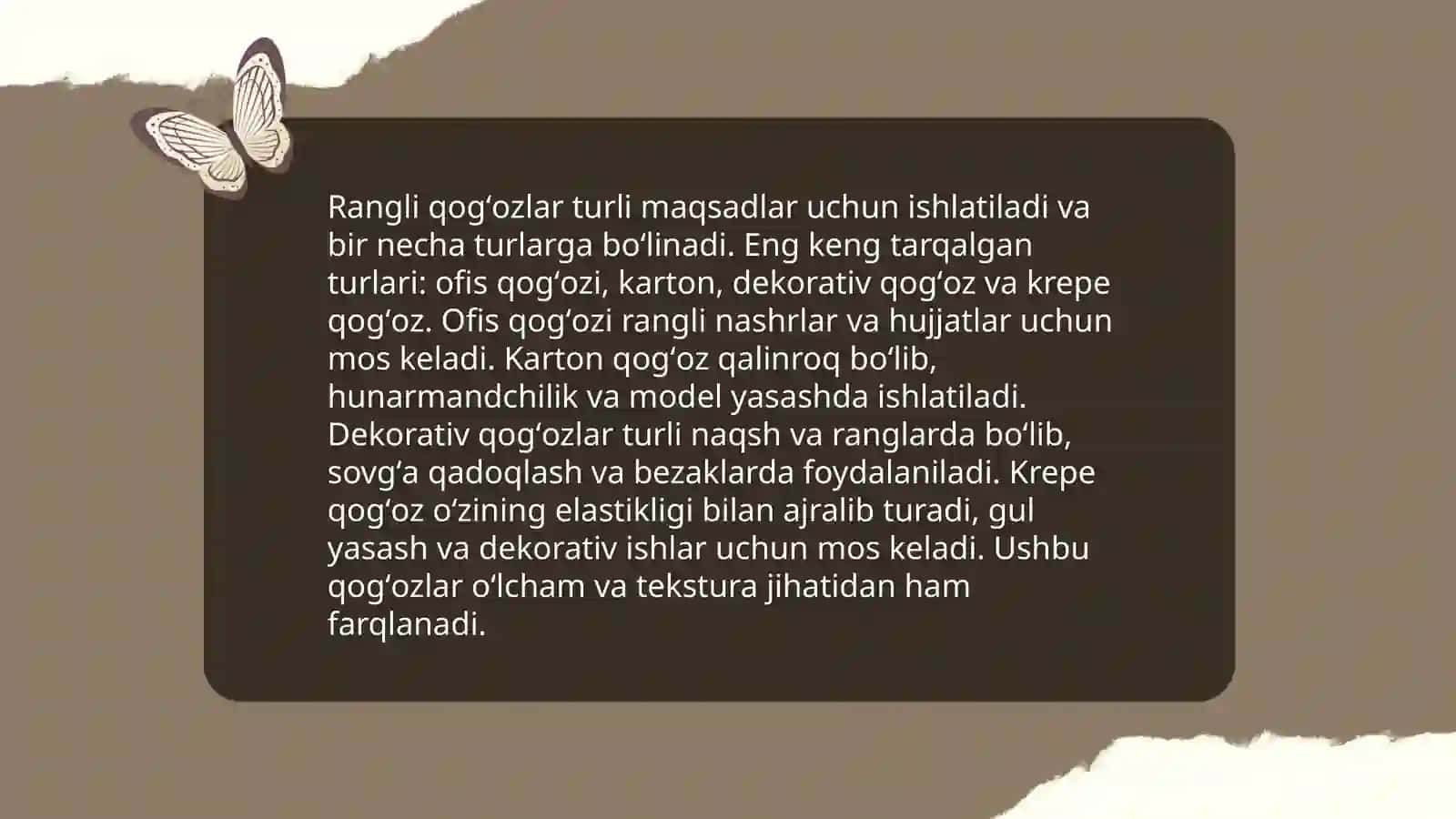 Rangli qogʻozdan chumoli yasash 3
