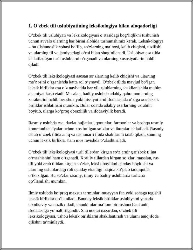 O'zbek Tili Uslubiyati 3