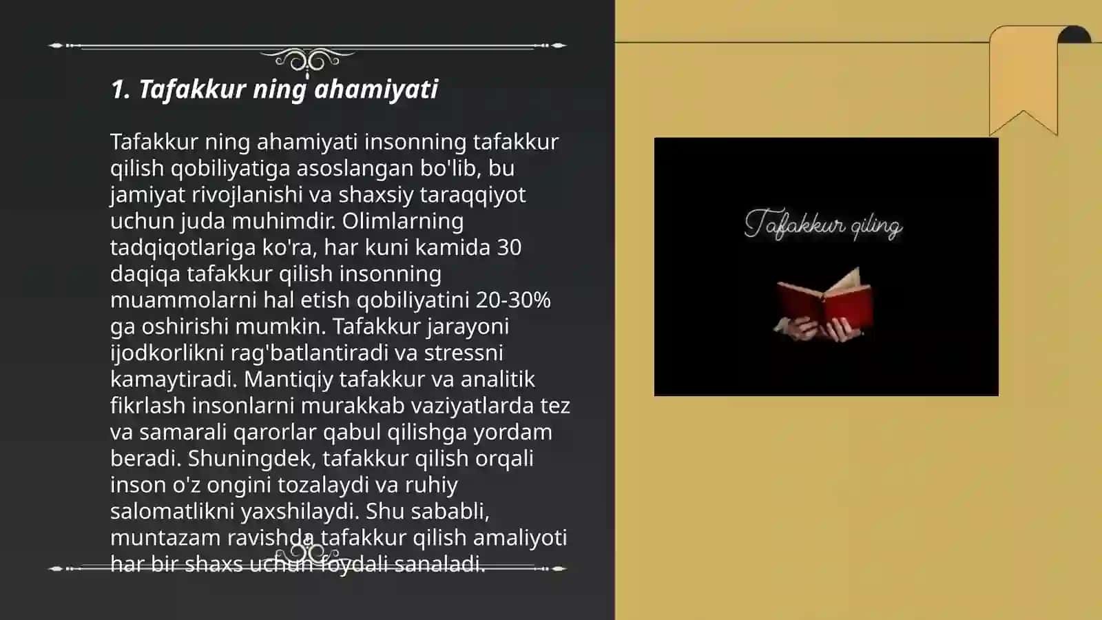 Tafakkur 3