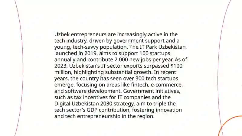 Uzbek Entrepreneurs in the Tech Industry 3
