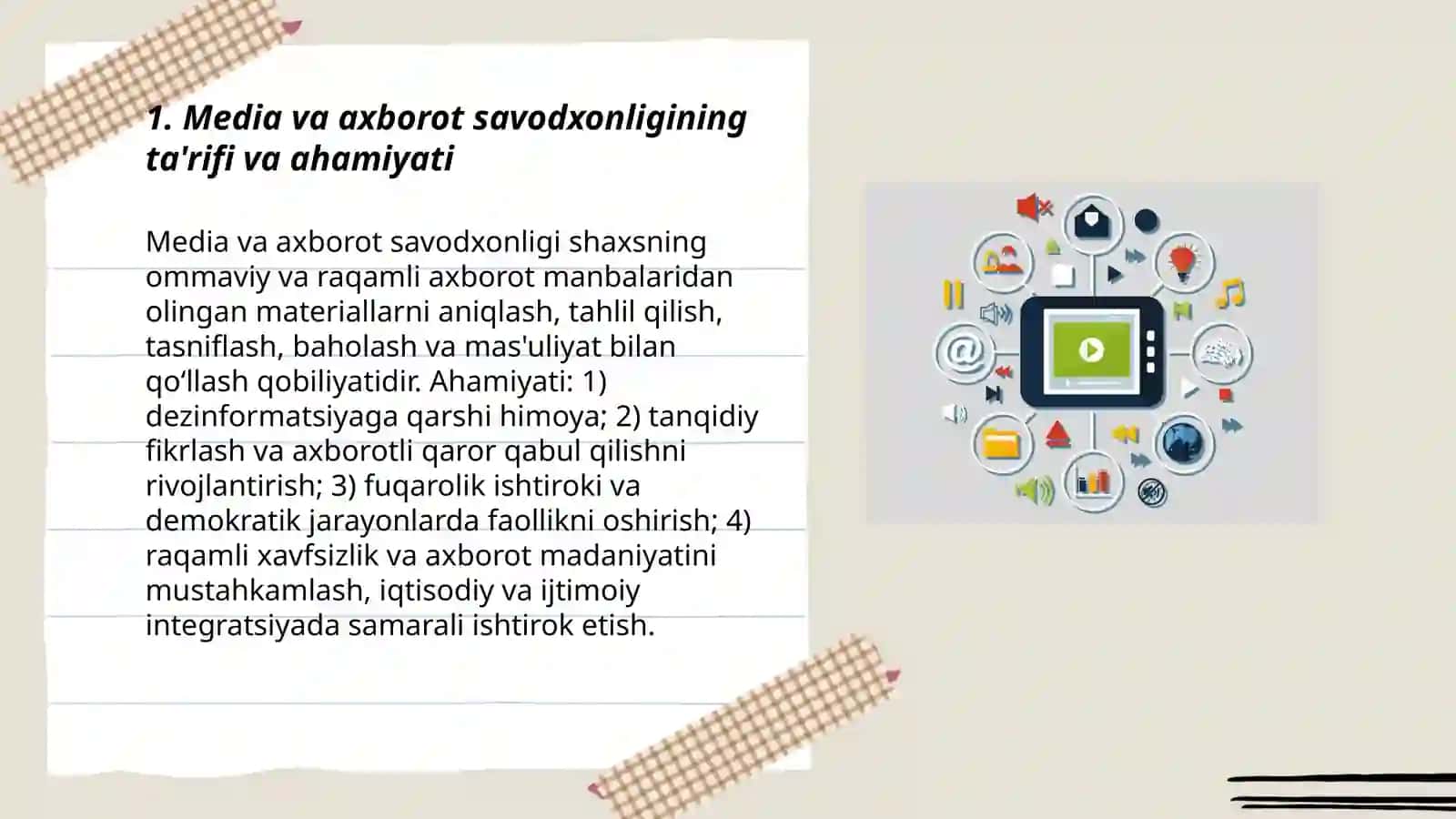 Media va axborot savodxonligi raqamlashuv davri 3