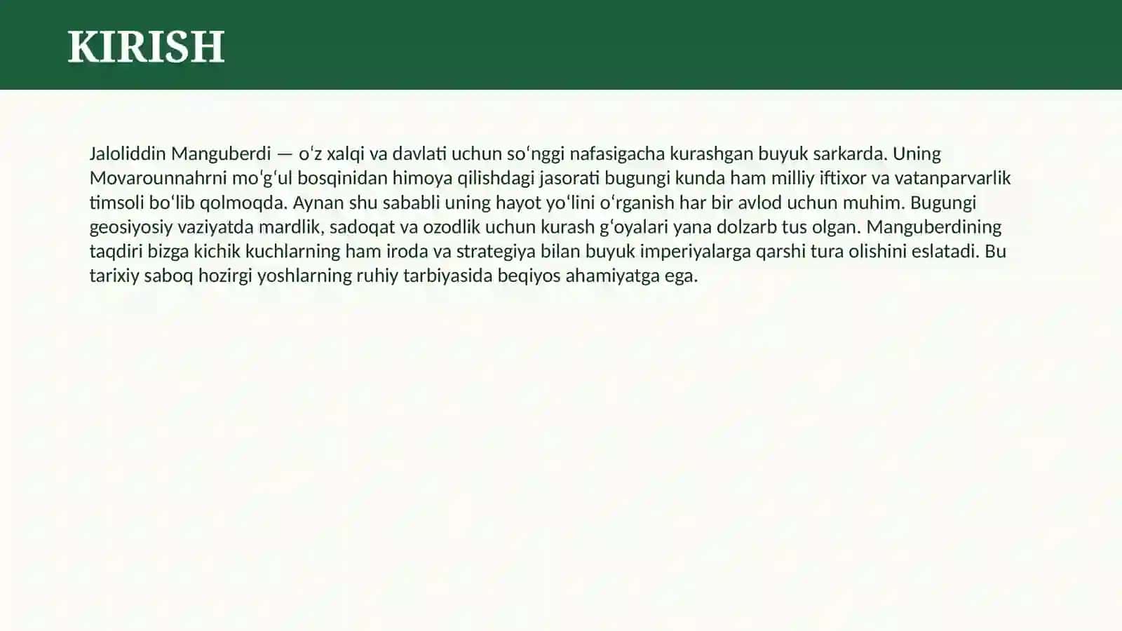 Jaloliddin Manguberdi 3