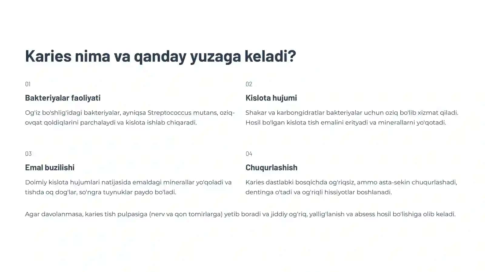 Karies va Paradont Kasalligi Profilaktikasi Asoslari 3