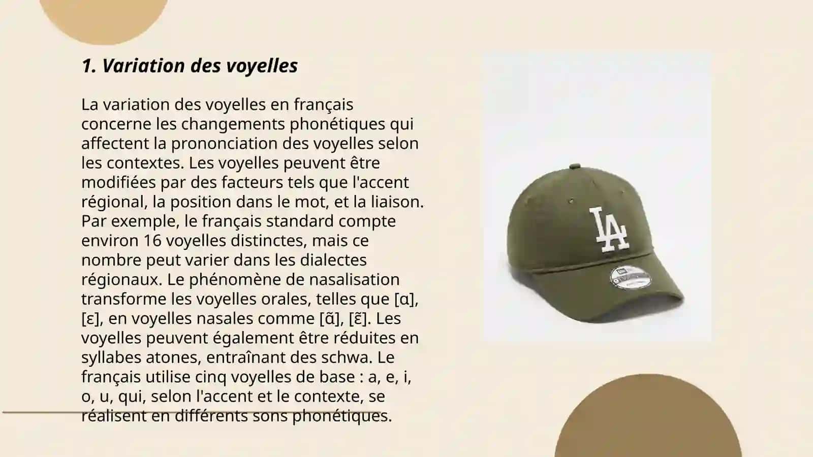 Types de prononciation dans la langue étudiée 3