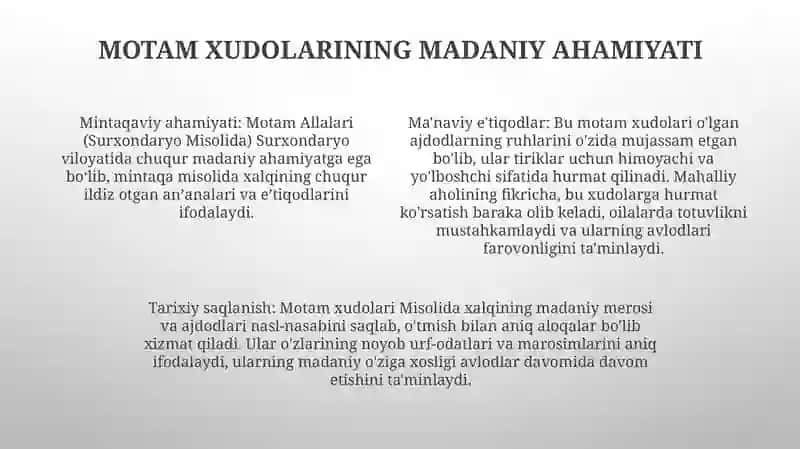 Motam Allalari (Surxondaryo Misolida) 3