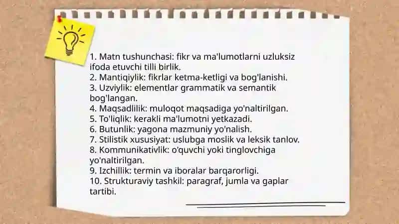 Matn va uning koʻrinishlari 3