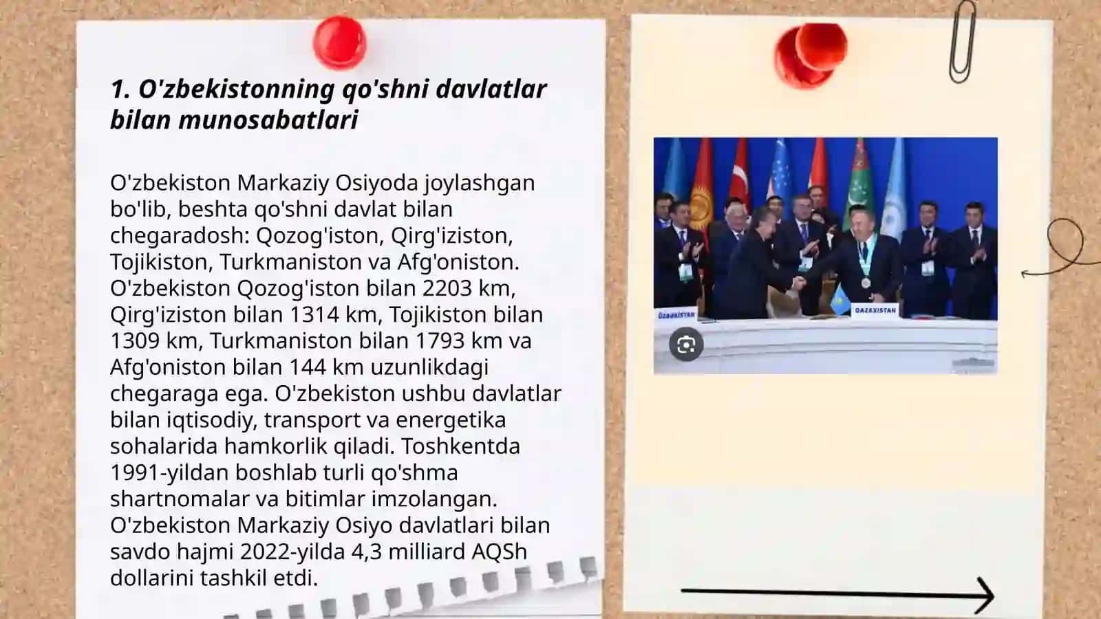 Oʻzbekiston respublikasining tashqi siyosatining muhim yoʻnalishlari 3