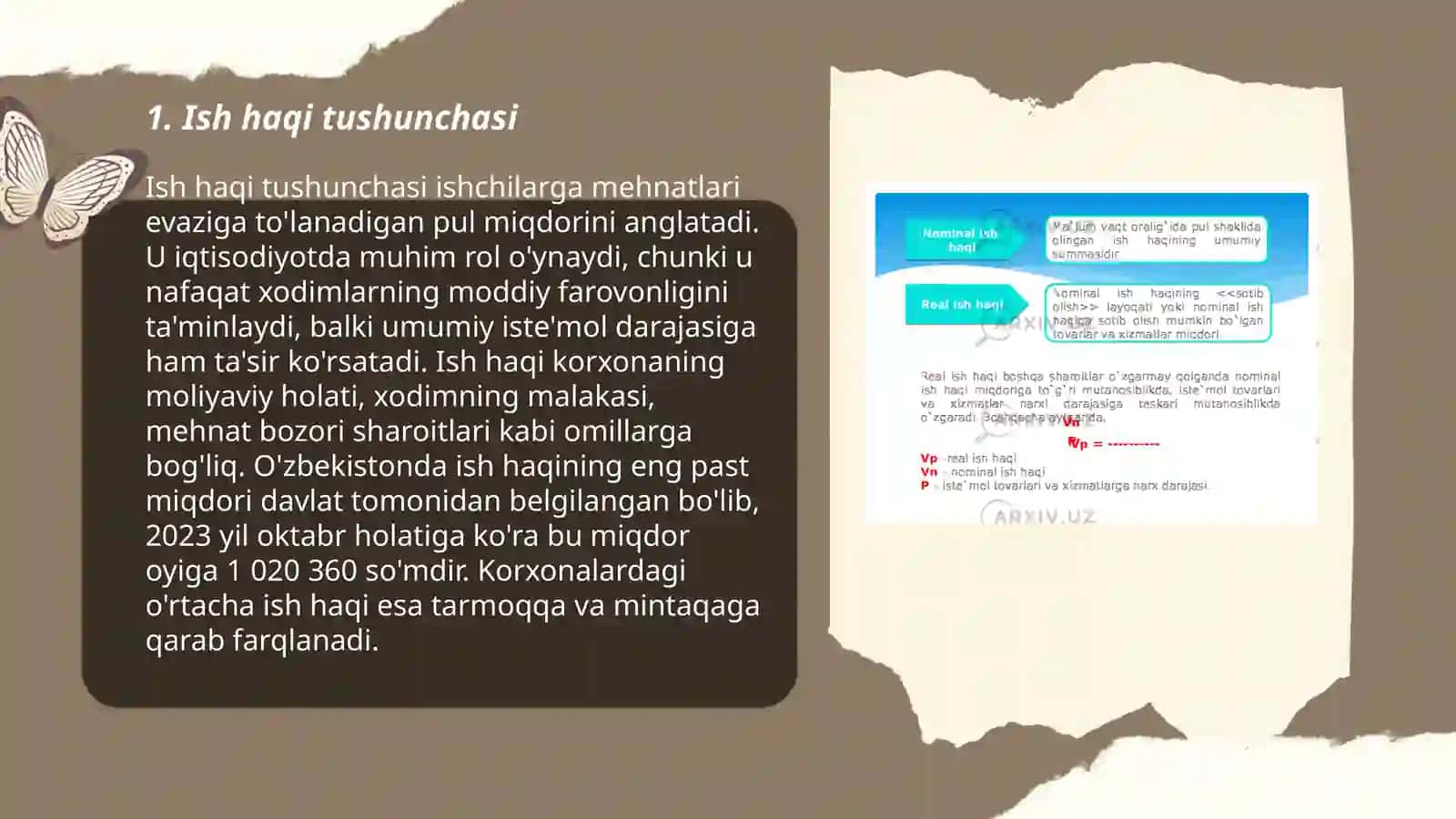 Ish haqi va mehnat munosabatlari 3