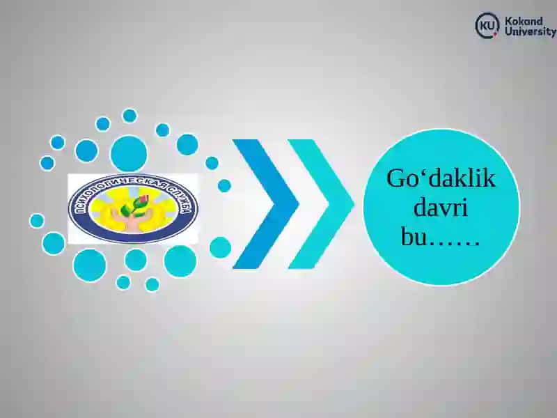 Go’daklik davri 3
