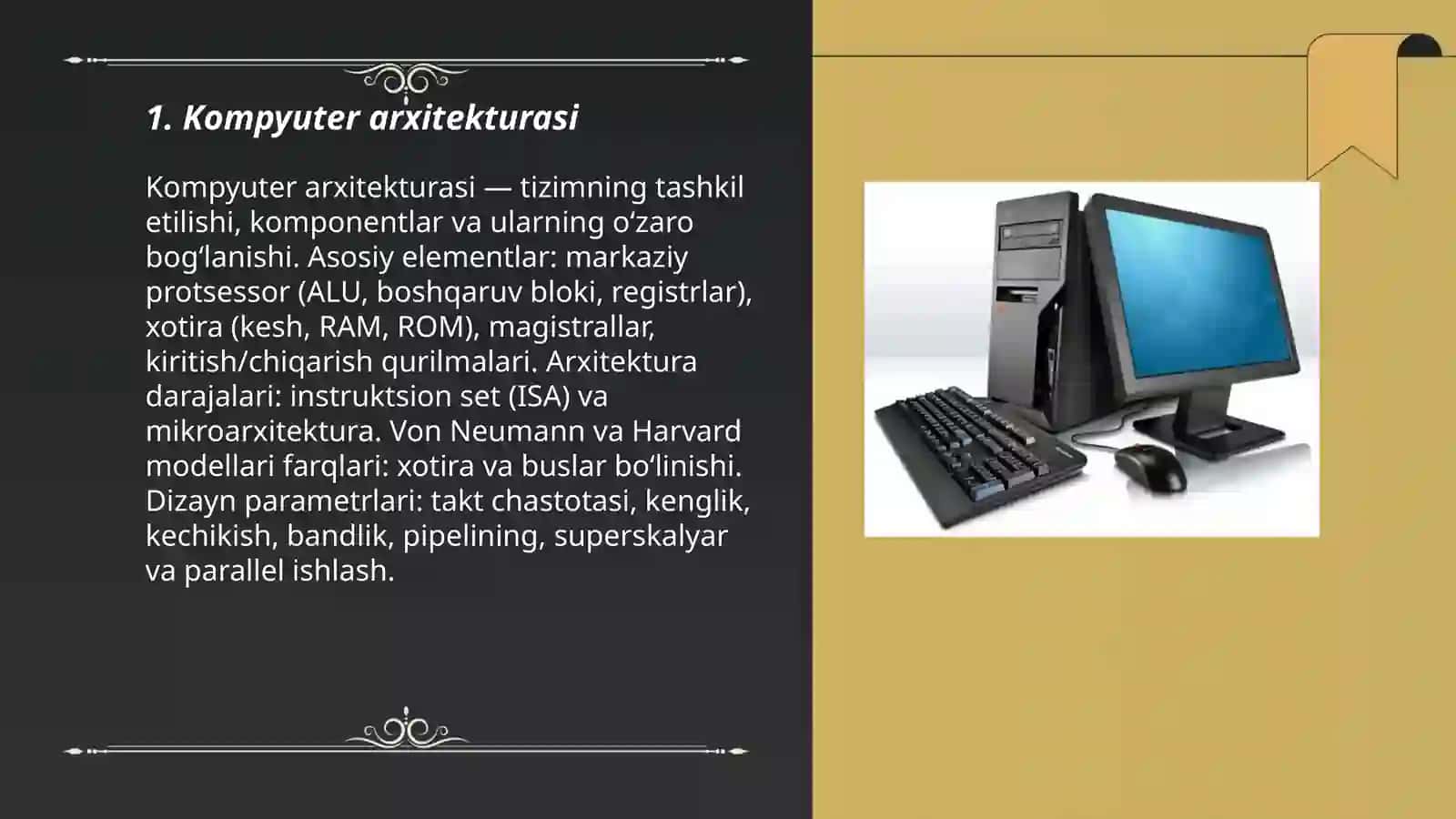 Kompyuter arxitekturasi 3