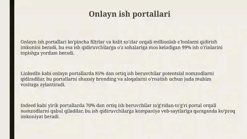 Onlayn ish portallari 3