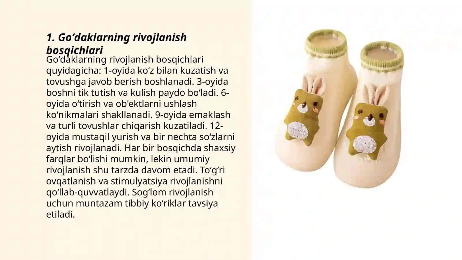 Goʻdaklik va ilk bolalik davri 3