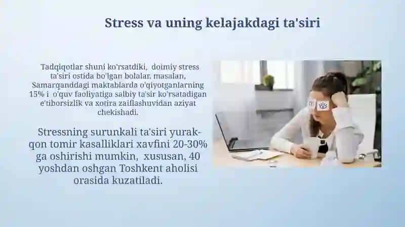 Stress va uning inson hayotiga taʼsiri 3