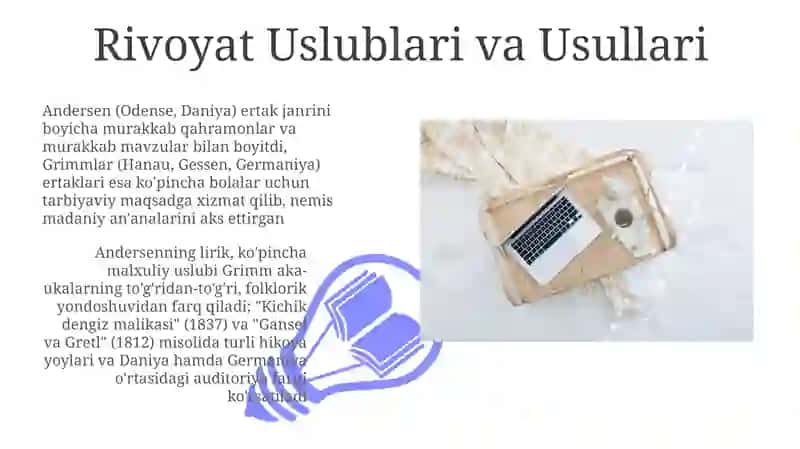 Xans Kristian Andersen ertaklarning jaxon adabiyotida tutgan oʻrni, Aka uka Grimmlar ijodi 3