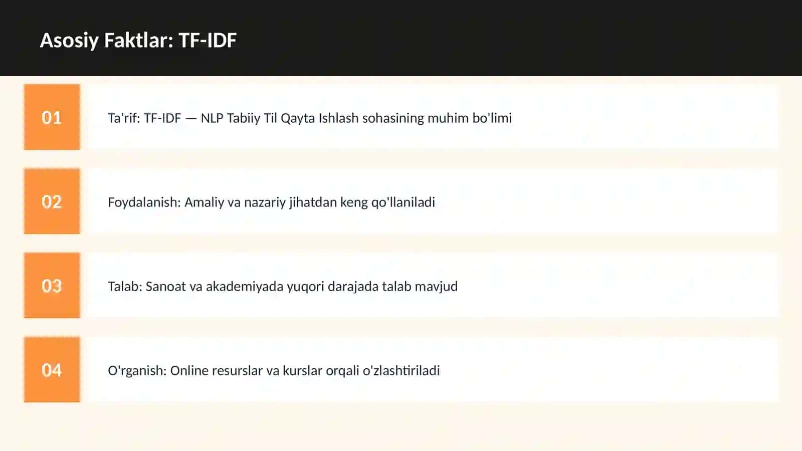 TF-IDF 3