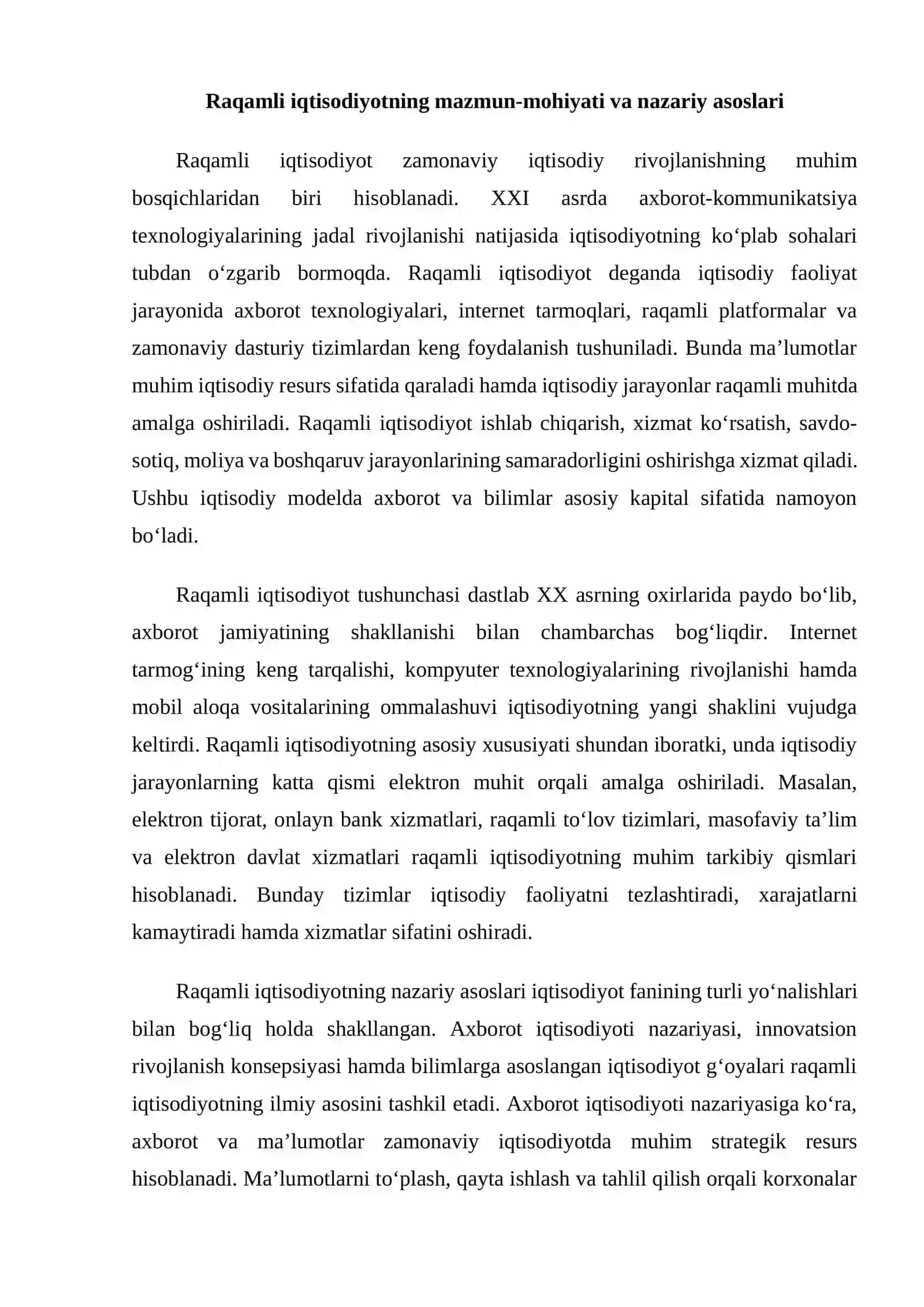 O'zbekiston iqtisodiyotining raqamli transformatsiyasi 3