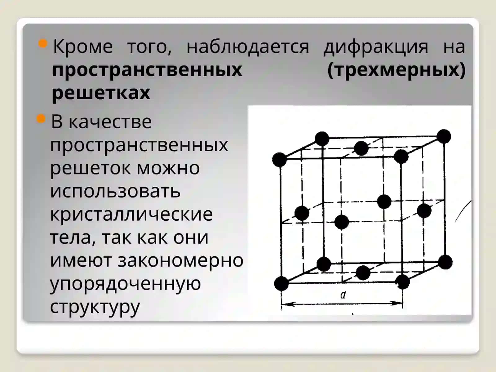 Дифракция рентгеновских лучей 3
