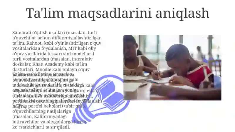 Ta'lim Metodi va Vositalari 3