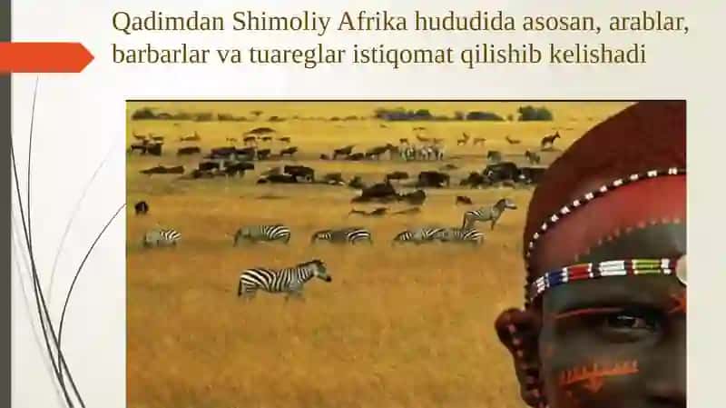 XIX asr oxiri XX asr boshlarida Shimoliy Afrika 3