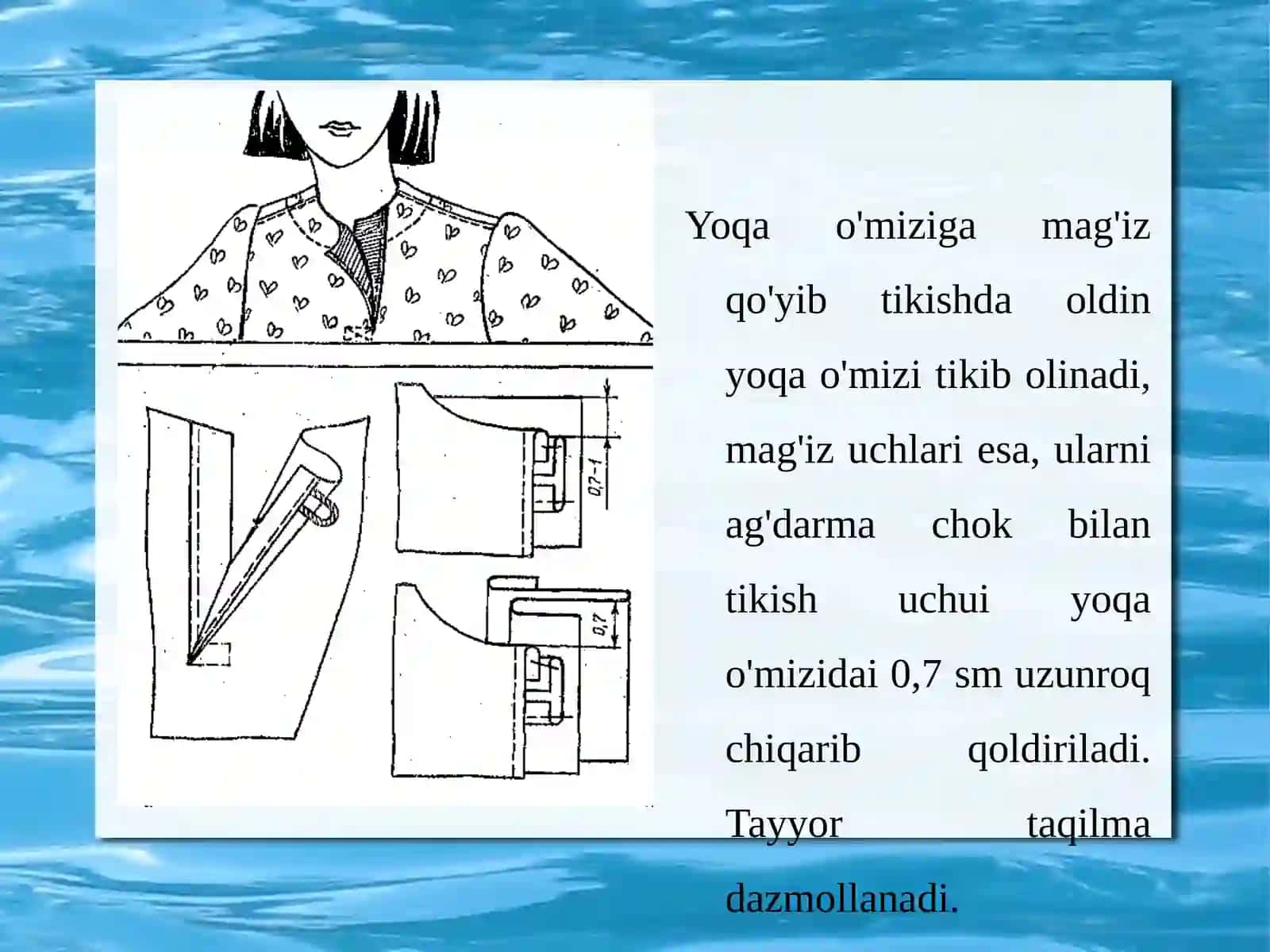 Taqilmalarga ishlov berish 3