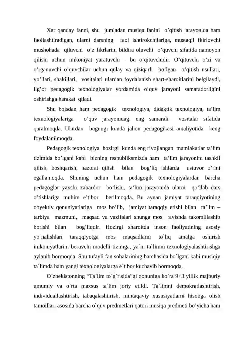 Integrallashgan musiqa mashgʼulotlari 3