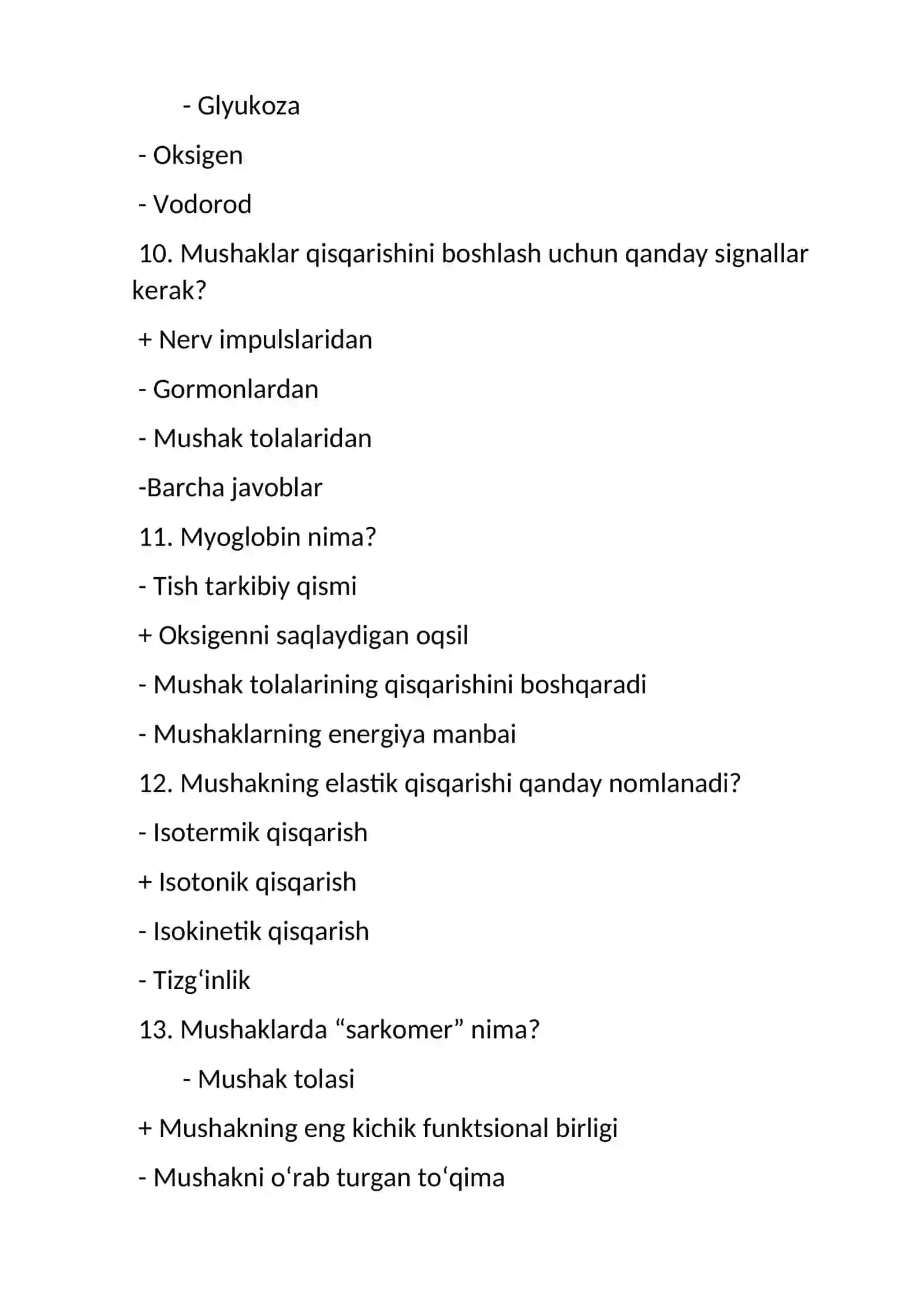 Muskullar fiziologiyasi 3