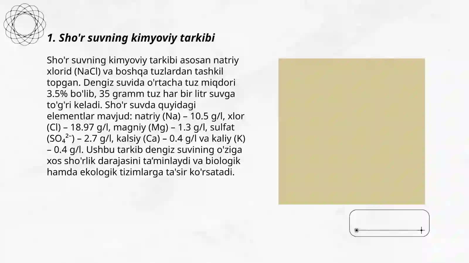 Sho'r suvni sho’r suv qilish 3