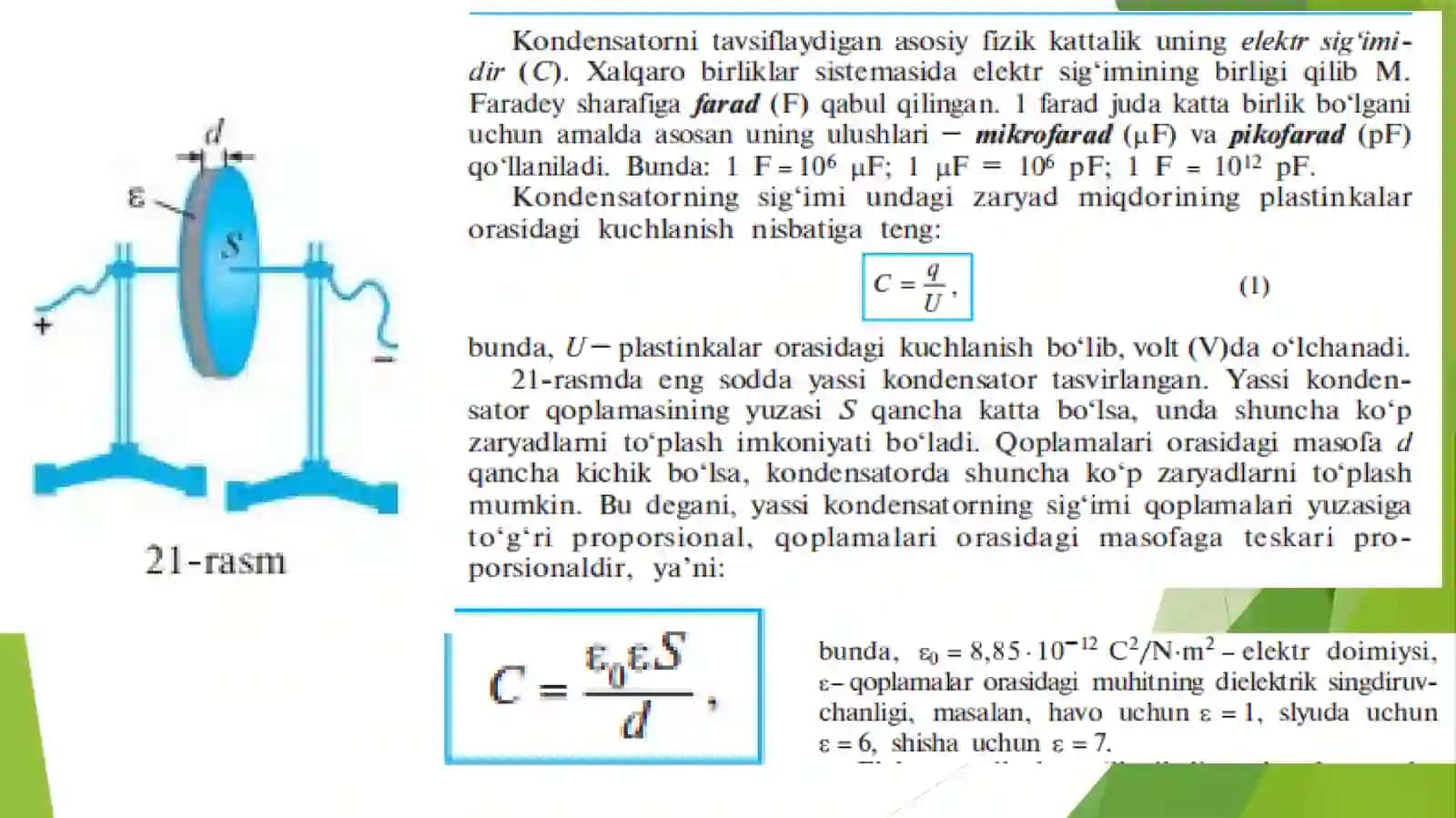 Kondensatorlar 3