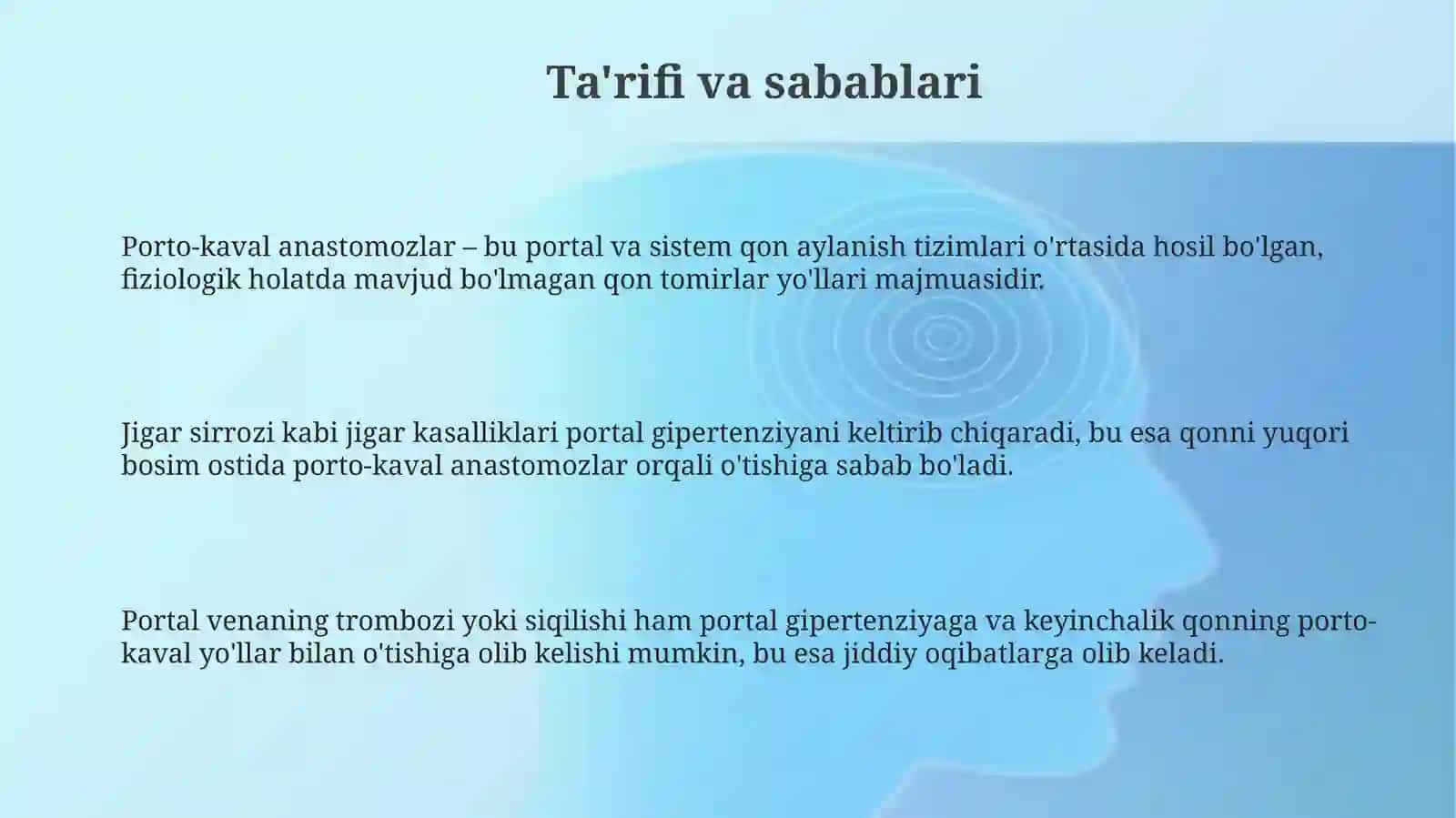 Porto-kaval anastomozlar 3