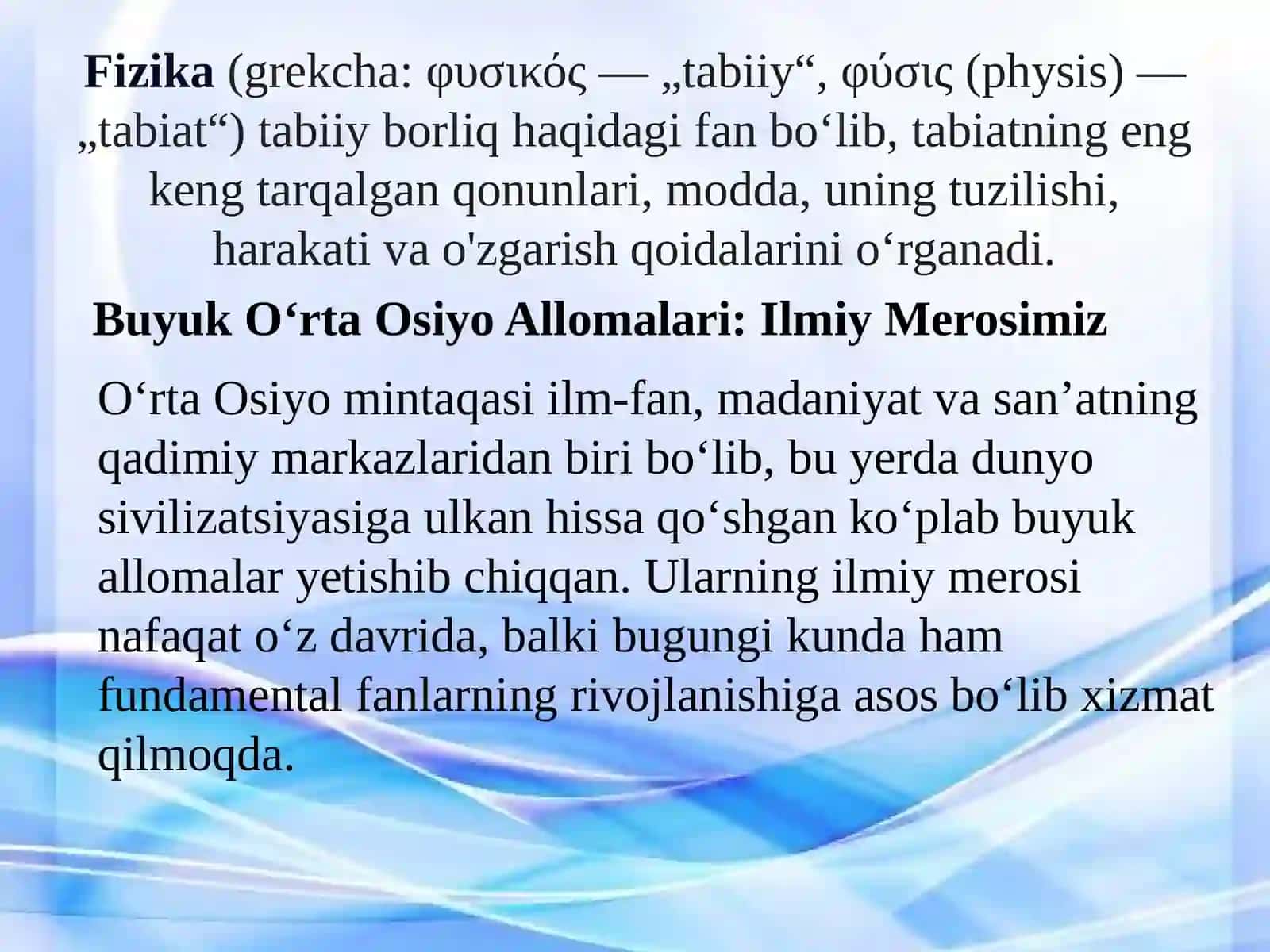 Moddiy nuqtaning ilgarilanma harakati 3