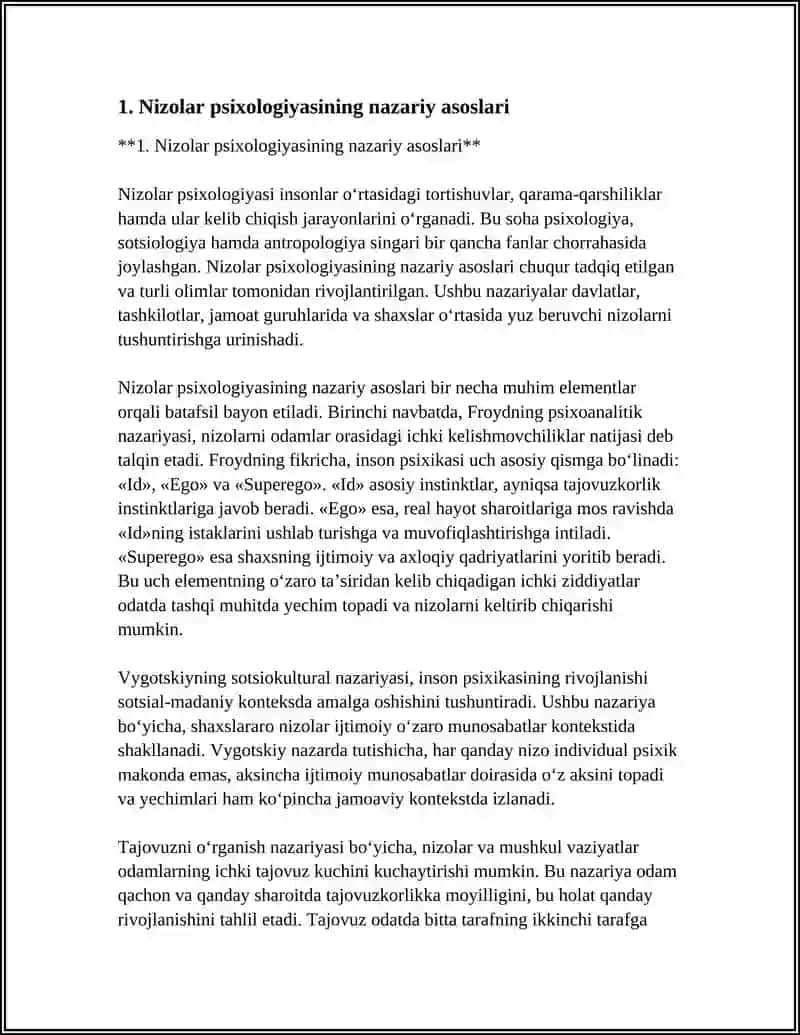 Nizolar psixologiyasi 3