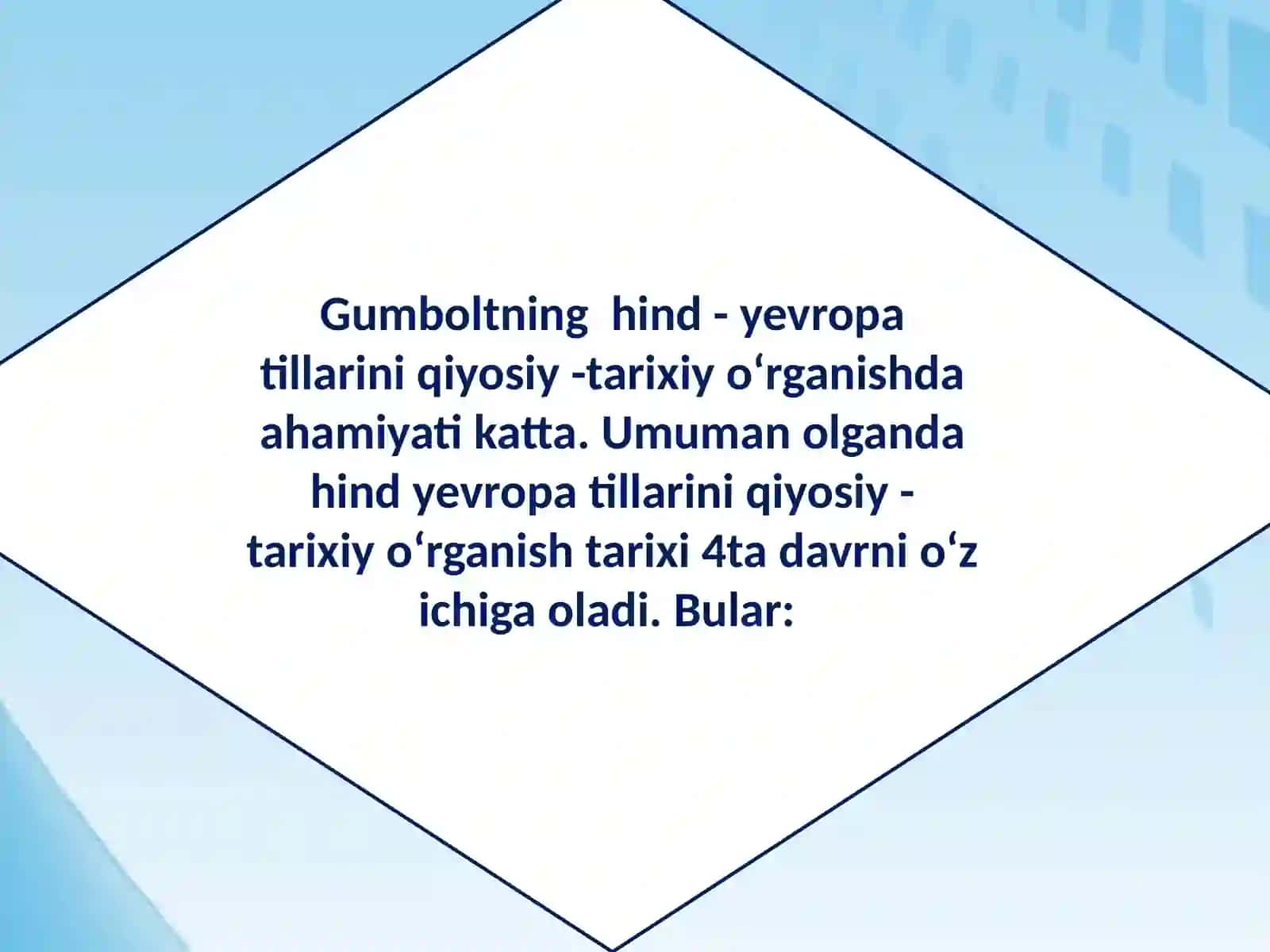Vilgelm fon Gumboldt va umumiy tilshunoslik 3