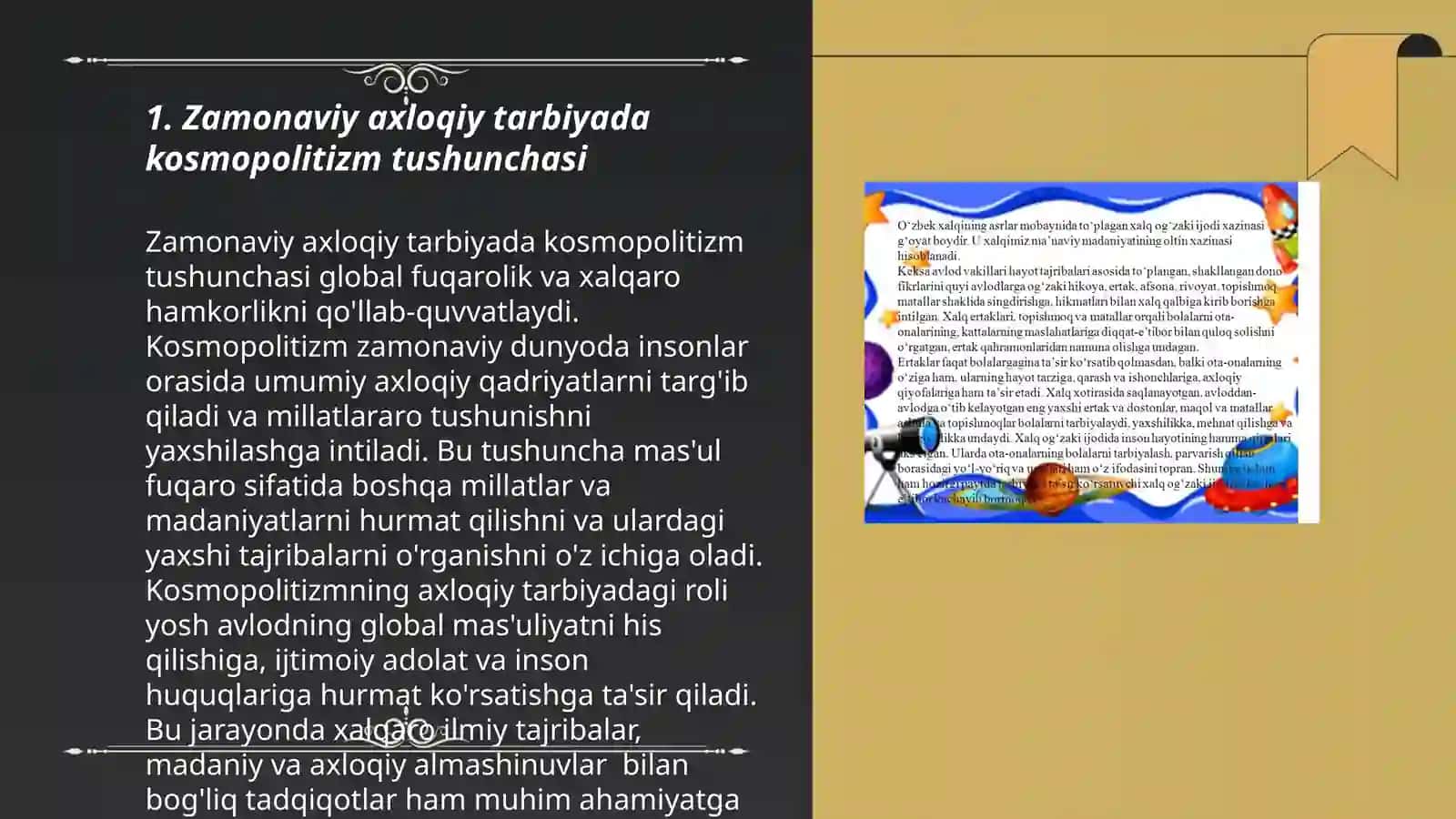 Zamonaviy axloqiy tarbiyada kosmopolitizmga moyillik 3