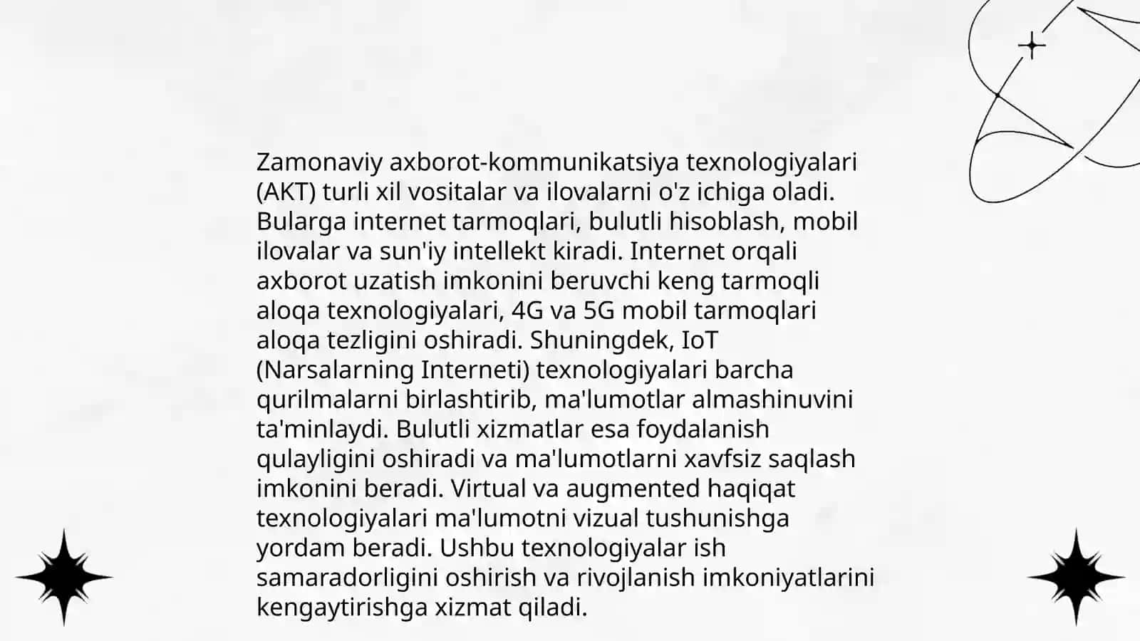 Zamonaviy axborot-kommunikatsiya texnologiyalari 3