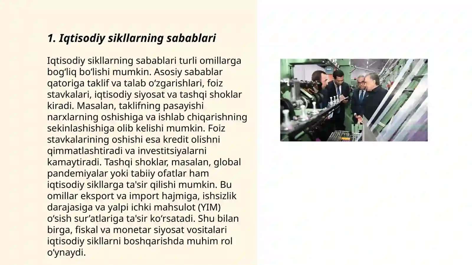 Iqtisodiy sikl nazariyalari 3