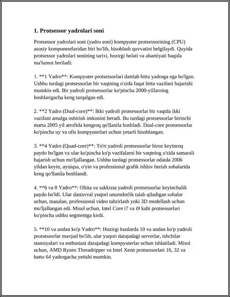 ZAMONAVIY AMD PROTSESSORLARI ARXITEKTURASI 3