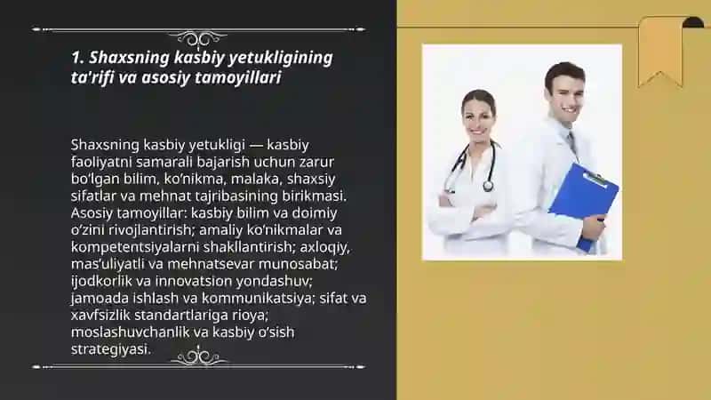 Shaxsning kasbiy yetukligi 3
