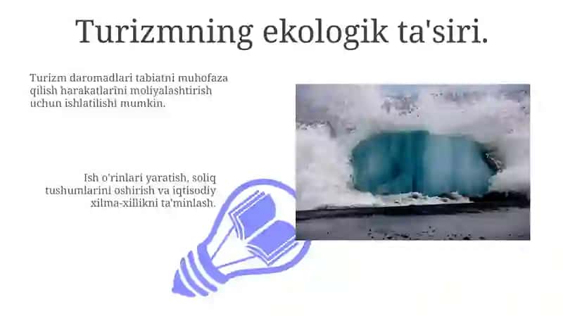 Turizmni iqtisodiyotga ta'siri 3
