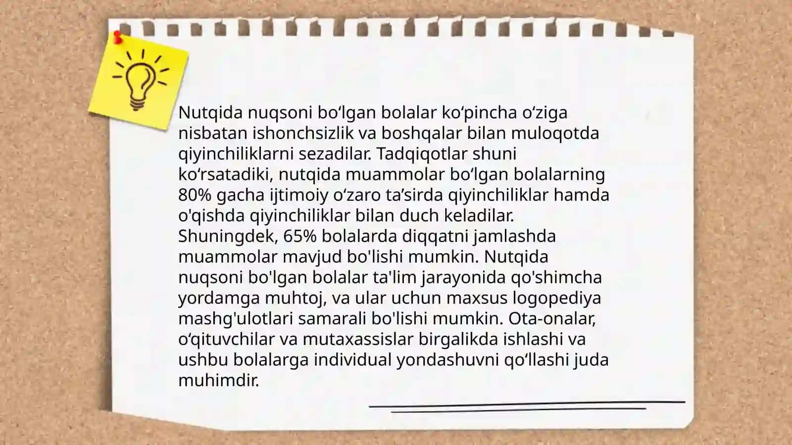 Nutqida nuqsoni boʻlgan bolalar shaxslararo diagnostikasi 3