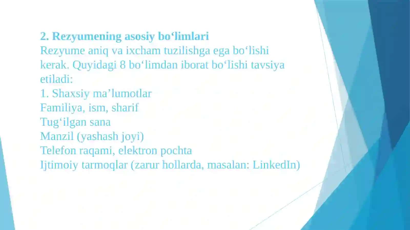 Ilmiy maqola rezyume yozish 3