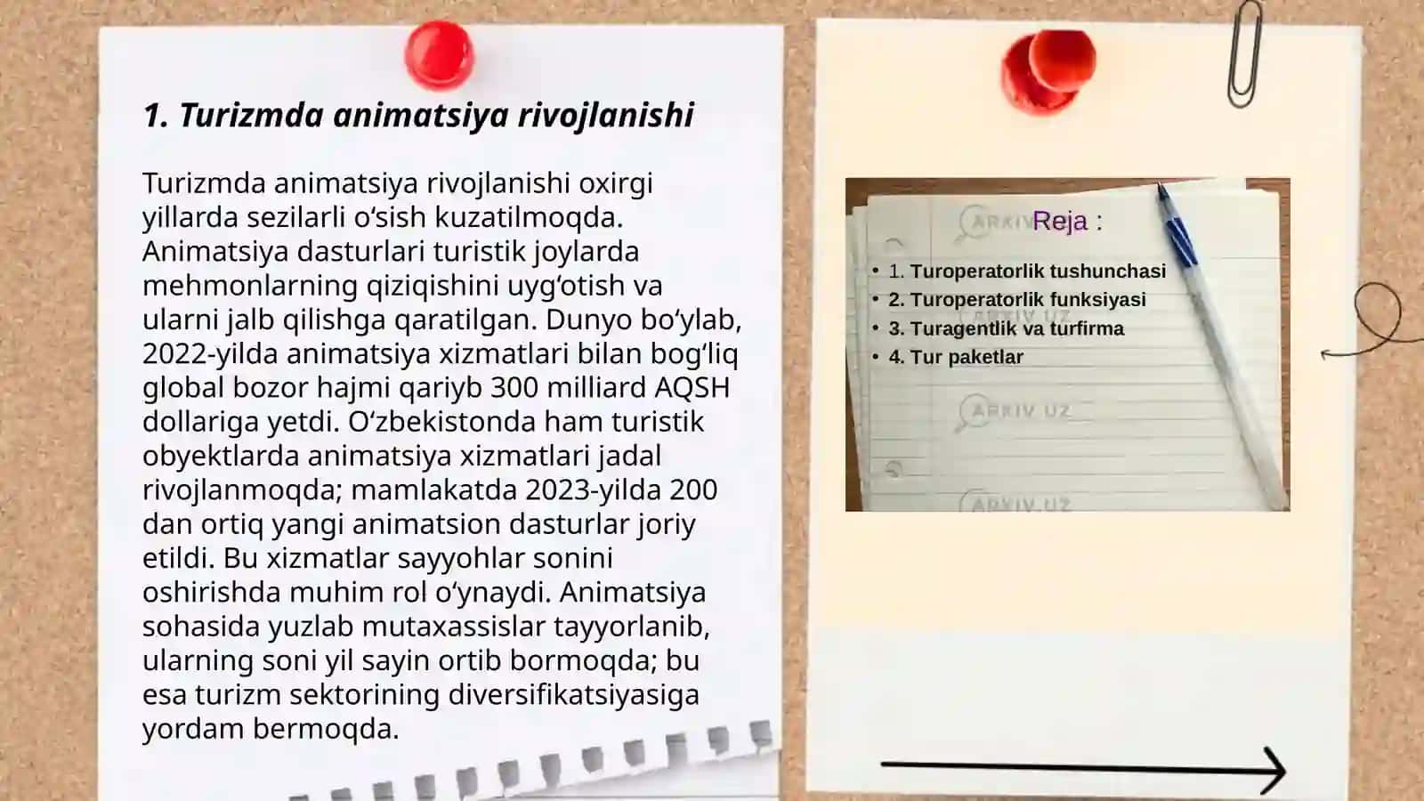 Turizmda animatsiya 3