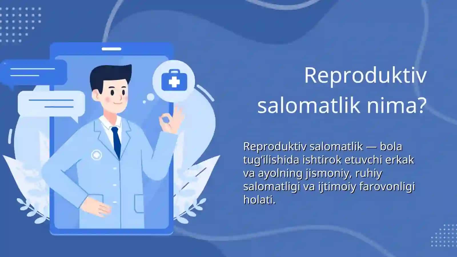 Reproduktiv salomatlik 3