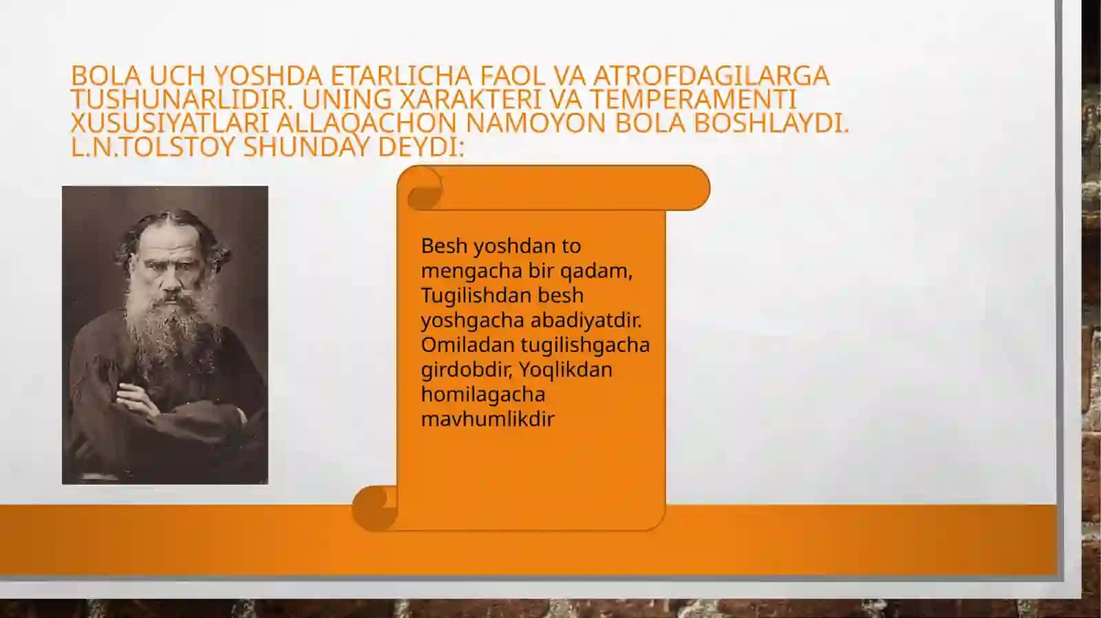 Tug`ilish davri va inqirozi 3