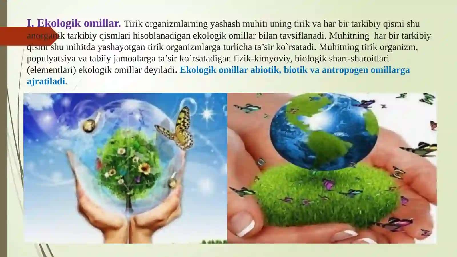 Muhitning ekologik omillari 3