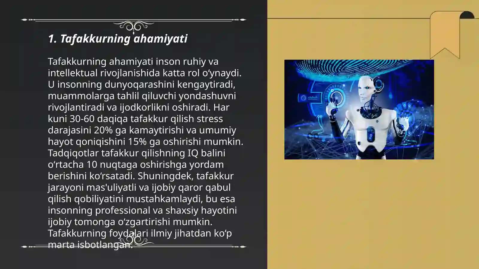 Tafakkur intellekt kreativlik 3